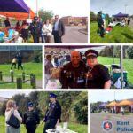 Children and families meet up with Kent cops at  Gillingham community event