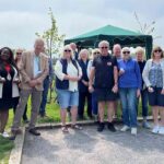 Folkestone pétanque players celebrate opening of FREE terrain area in Radnor Park