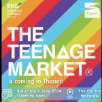 Giving a shout-out for The Teenage Market in Margate